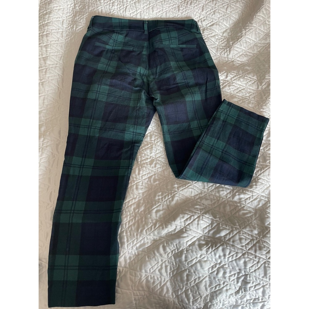 Old Navy Pixie Pants Y2K High Rise Plaid Tartan Ankle Grunge Trousers Size 10 P